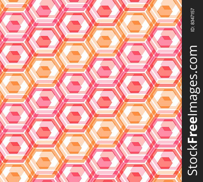 Seamless retro pattern