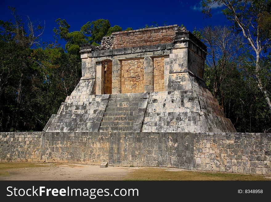 The Stadium Near Chichen Itza Temple