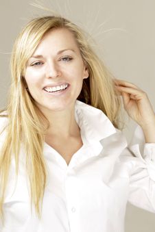 Blond Model Stock Images