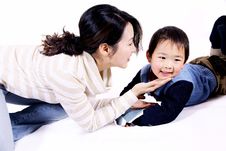 Boy And Mother Stock Photo Boy And Mother Stock Photo