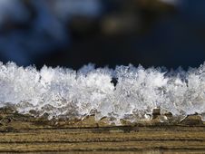 Melting Snow Royalty Free Stock Photo Melting Snow Royalty Free Stock Photo