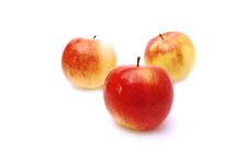 Three Apples Royalty Free Stock Photos Three Apples Royalty Free Stock Photos