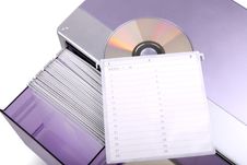 CD Box Stock Photo