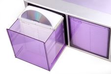 CD Box Stock Photo