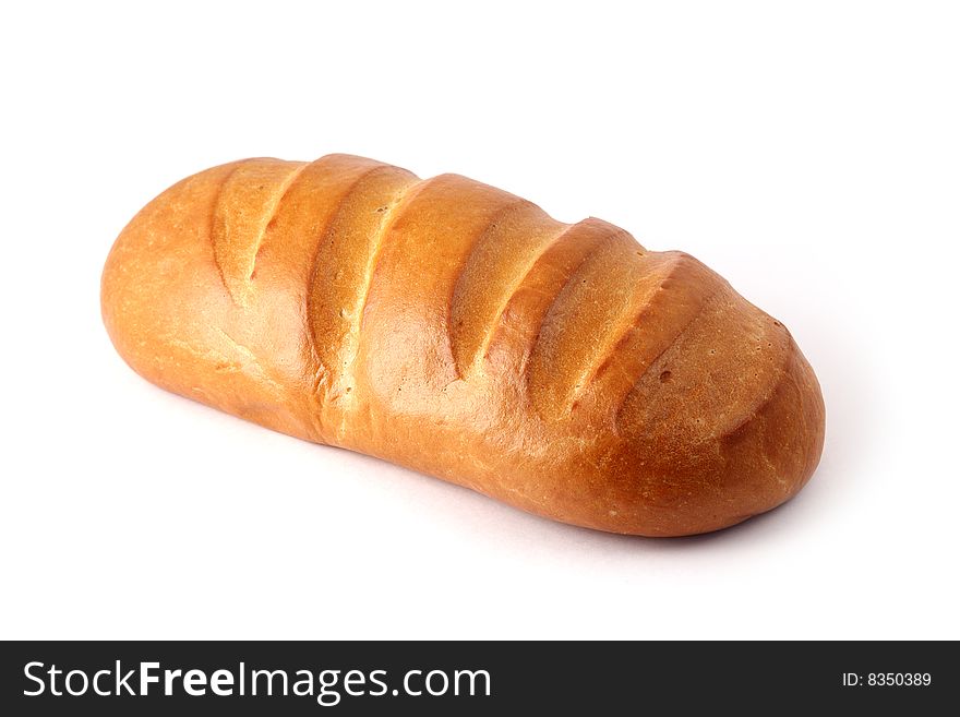 Russian loaf white bread object