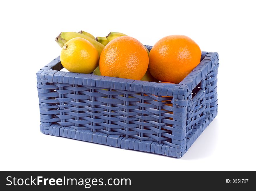 Basket With Fruits