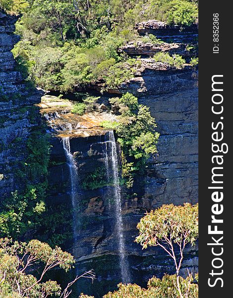 Katoomba Waterfall, Blue Mountains, NSW, Australia. Katoomba Waterfall, Blue Mountains, NSW, Australia