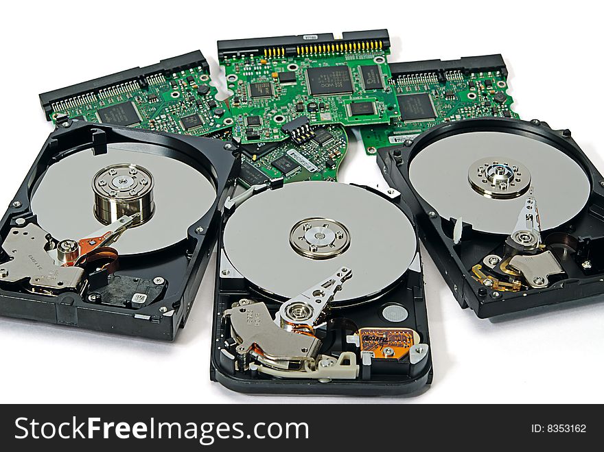 Three Hard Disk