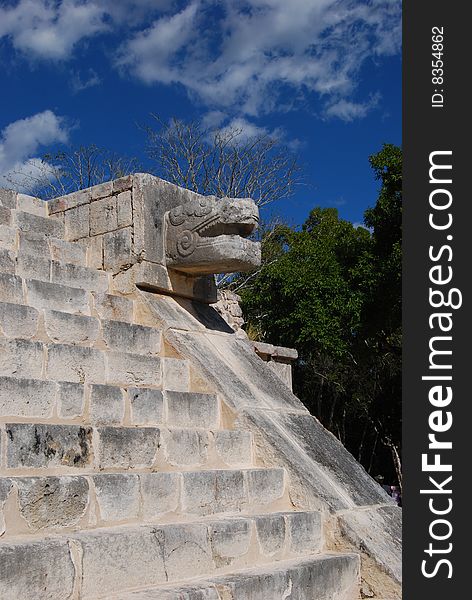 Pre-Columbian ruined city of the Maya civilization in the state of YucatÃ¡n, Mexico