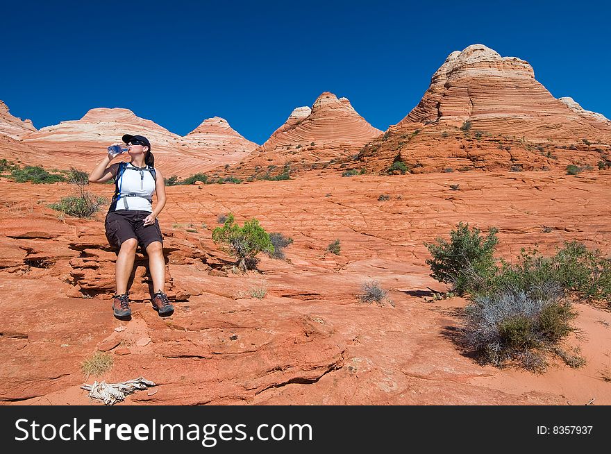 Hiking Coyote Buttes