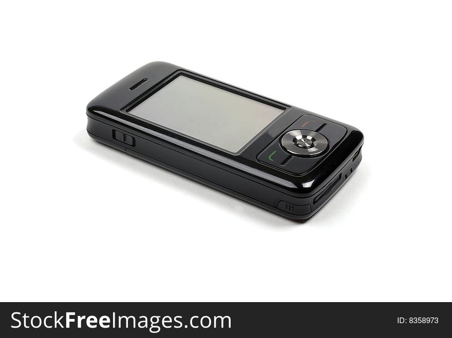 Shiny black PDA.