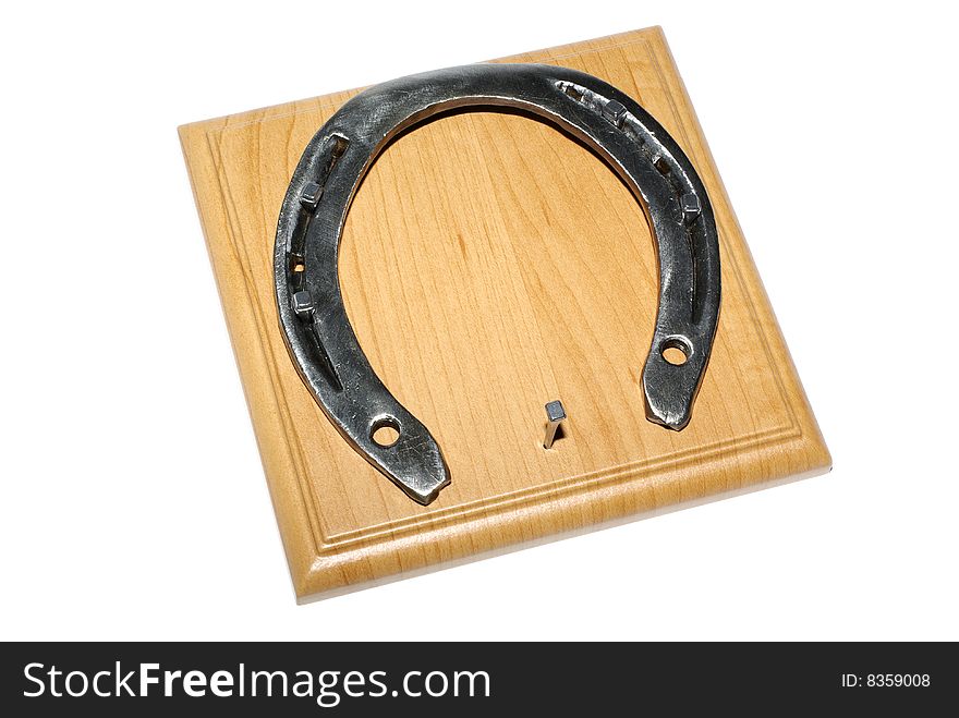 Horse shoe isolated.