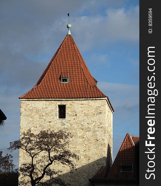 One of Prague Grad Tower