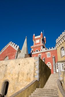 Pena Palace Royalty Free Stock Photography Pena Palace Royalty Free Stock Photography