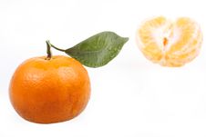 Tangerine Royalty Free Stock Photo Tangerine Royalty Free Stock Photo
