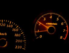 Dashboard Gauges Royalty Free Stock Images Dashboard Gauges Royalty Free Stock Images