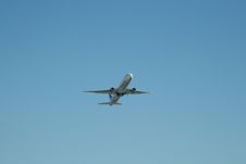 Airliner At Takeoff Stock Photography