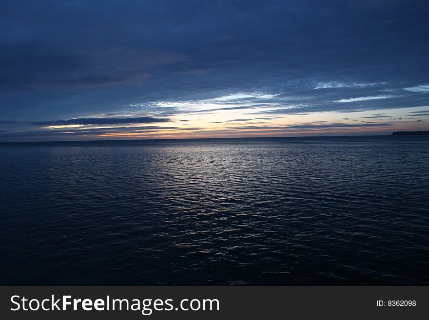 Still waters at dawn. Off Meadfoot beach, Torquay. Still waters at dawn. Off Meadfoot beach, Torquay.