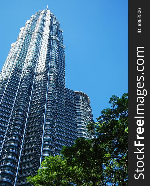 A view of Kuala Lumpur Convention Centre in Malaysia. A view of Kuala Lumpur Convention Centre in Malaysia