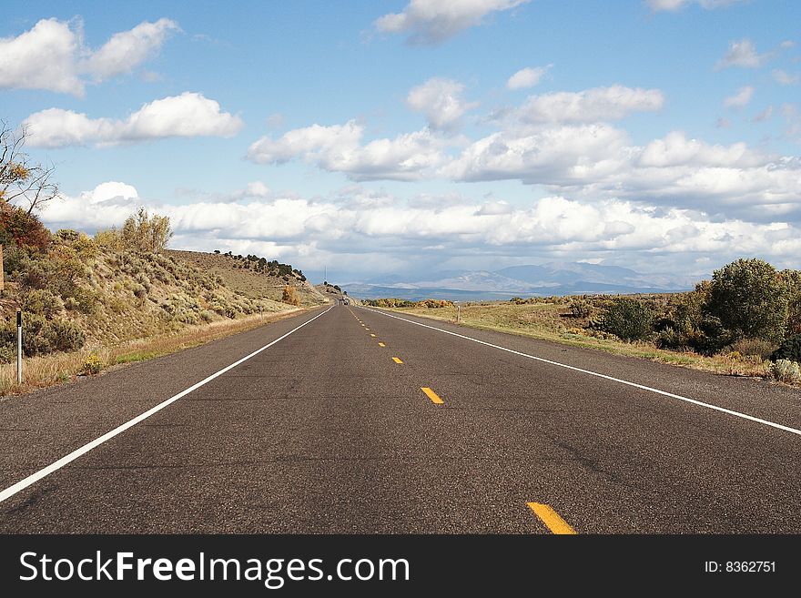 Road Through South Utah