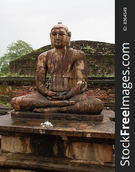 Buddha Statue in Vatadage Temple, Polonnaruwa