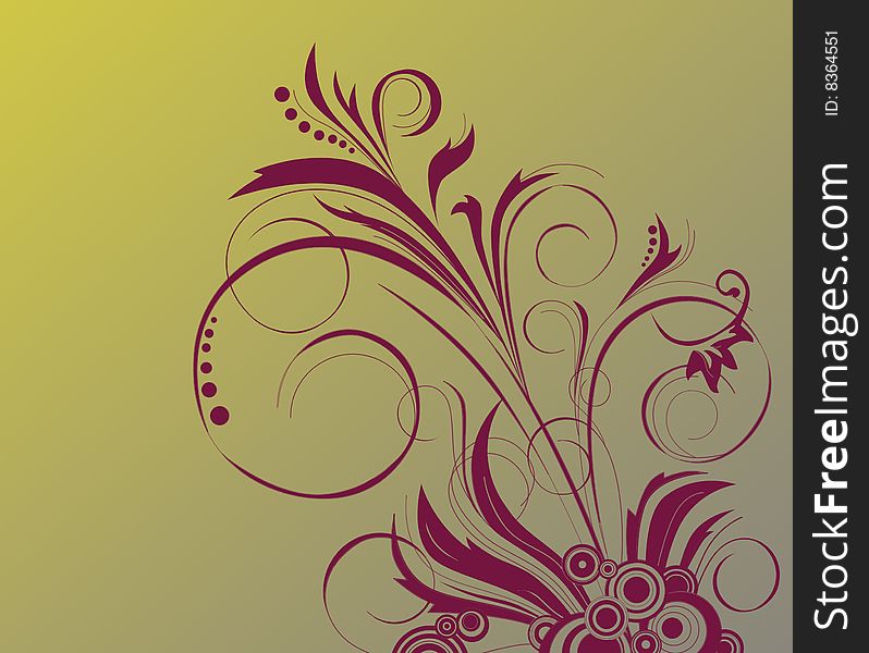 Floral pattern for work with a design!!!!. Floral pattern for work with a design!!!!