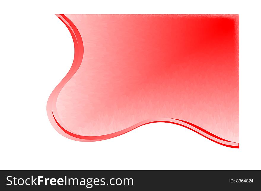 Red abstract background  illustration