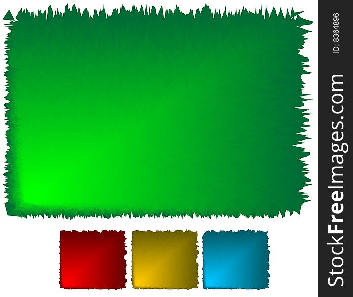 Green abstract background  illustration