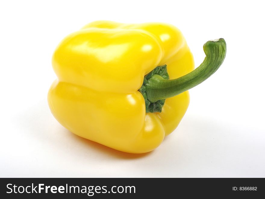 Yellow Pepper Close Up.