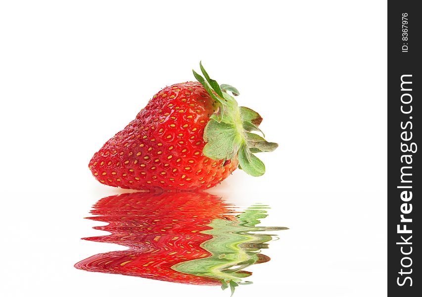 Strawberry - a fine berry which will decorate any dessert