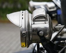 Vintage Motorcycle Headlight Royalty Free Stock Photo Vintage Motorcycle Headlight Royalty Free Stock Photo