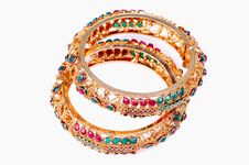 Gold Bracelets Royalty Free Stock Image Gold Bracelets Royalty Free Stock Image