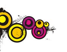 Abstract Circle Design Stock Image