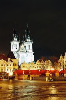 Tyn Church In Prague Stock Images Tyn Church In Prague Stock Images