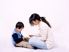 Boy And Mother Stock Photo Boy And Mother Stock Photo