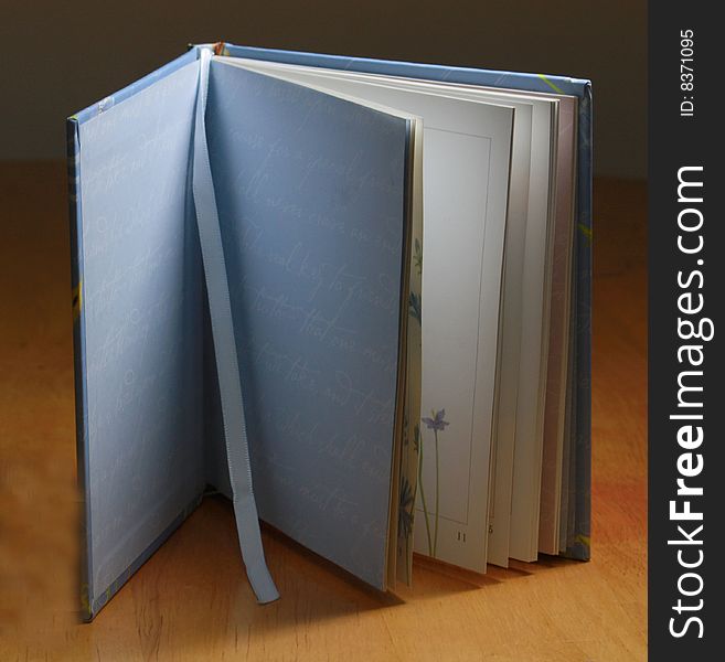 Open Book With Bookmark