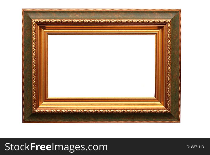 Frame for picture on white background