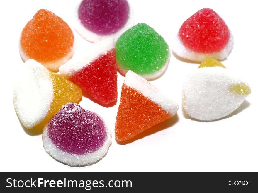Close up Color Sugar Candy