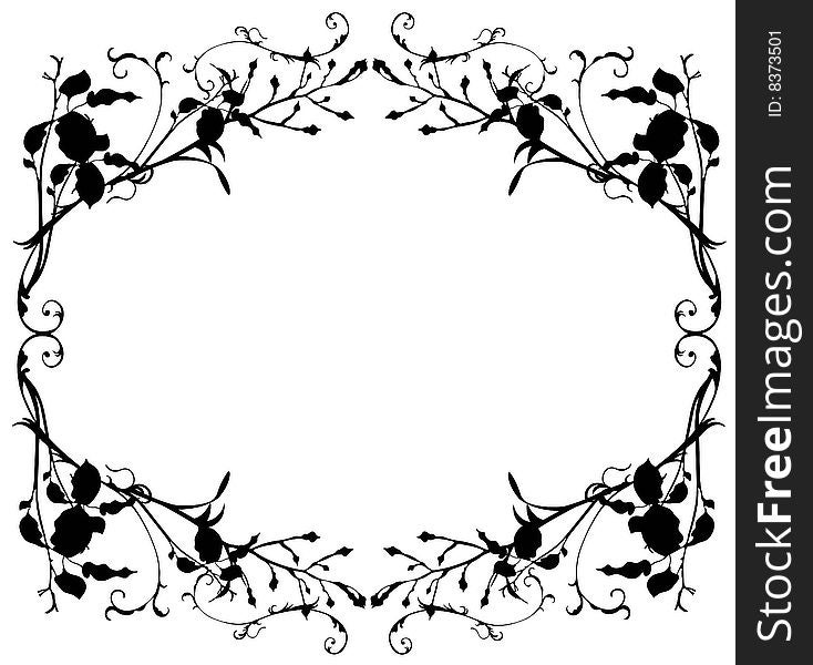 Illustration of a decorative frame