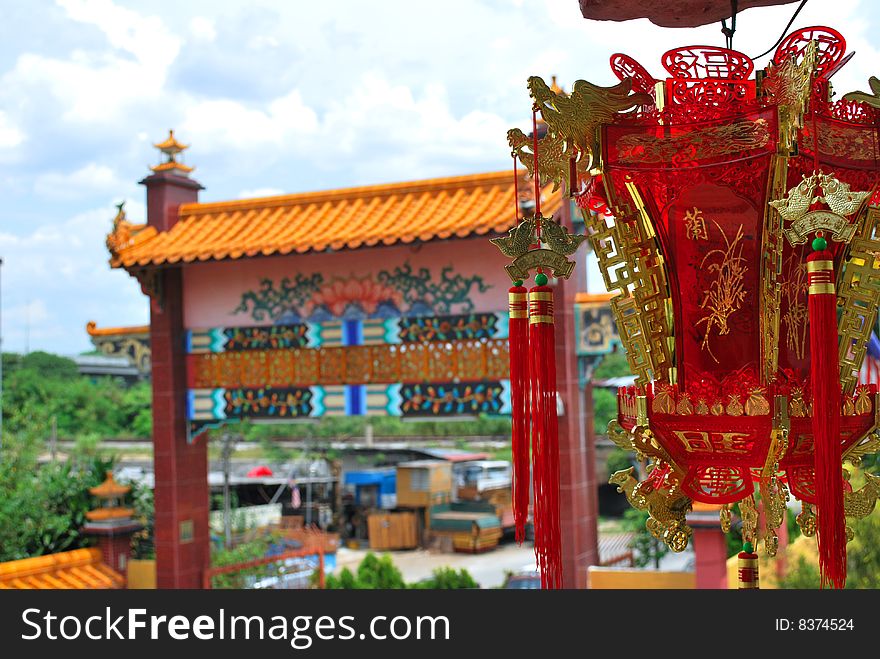 This is chinese temple called fatt wah in malaysia