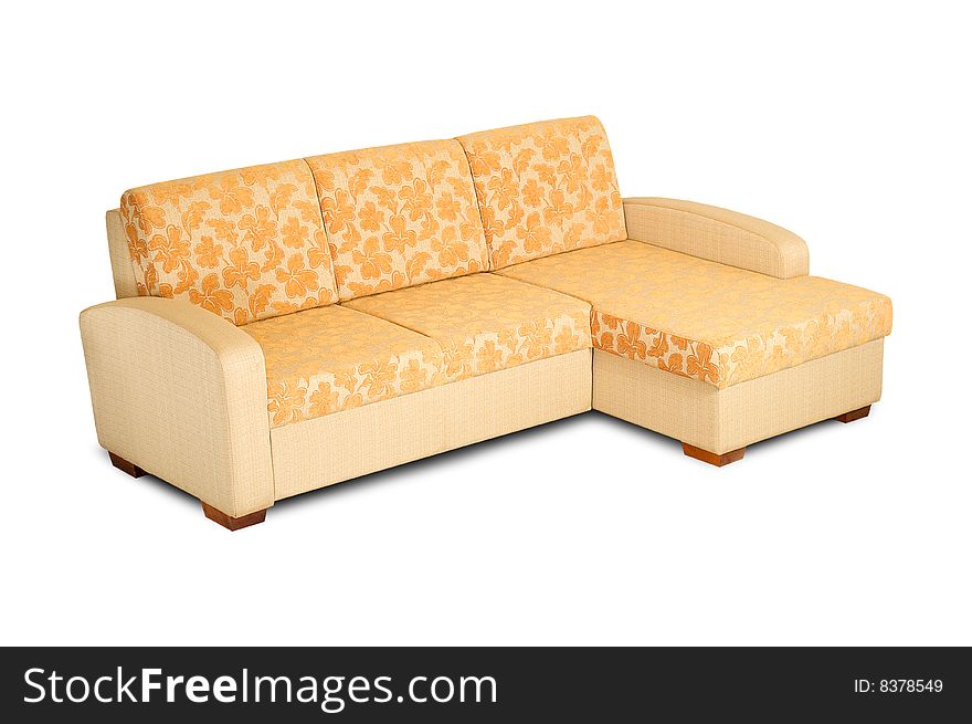 The Sofa In The Yellow Tissue