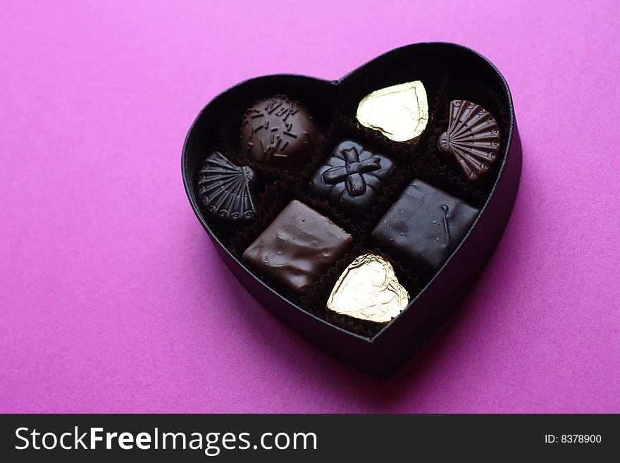 Valentine Heart Candies Chocolate Foils