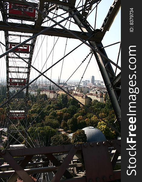 Vienna from Prater wheel