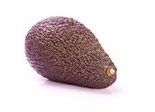 Avocado On White Background Stock Photography Avocado On White Background Stock Photography