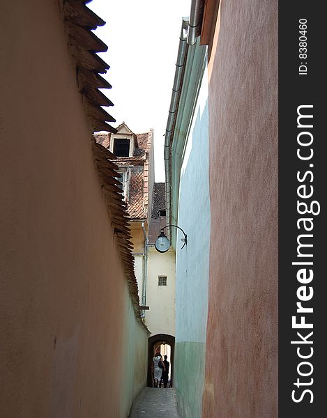 Rope Street, Brasov, Romania