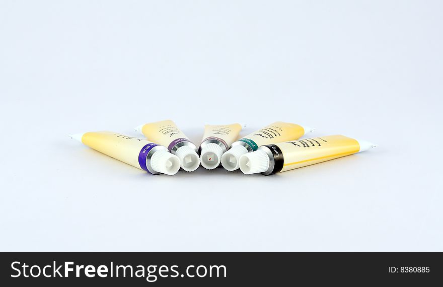 Paint Color Tubes