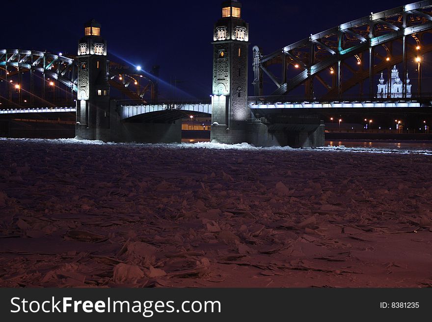 Drawbridge With Towers