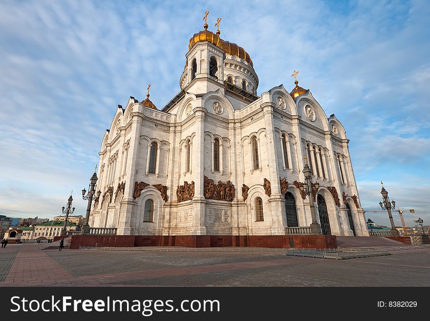 Cathedral of Christ the Savior in Moscow