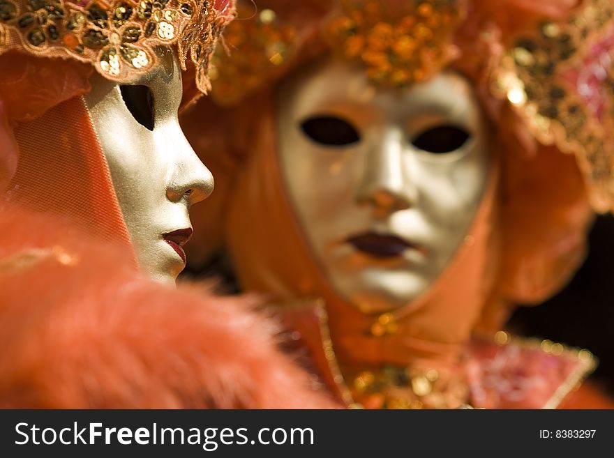 Professional mask I've seen during the carnival held in Venice in Italy, February 2009. Professional mask I've seen during the carnival held in Venice in Italy, February 2009.