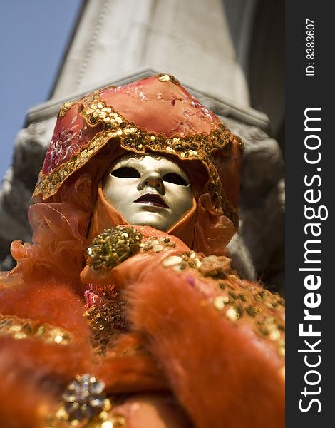 Professional mask I've seen during the carnival held in Venice in Italy, February 2009. Professional mask I've seen during the carnival held in Venice in Italy, February 2009.